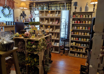 the candle room at Olde Homestead