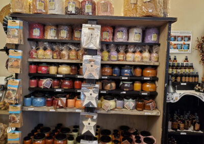 Lots of candles for sale